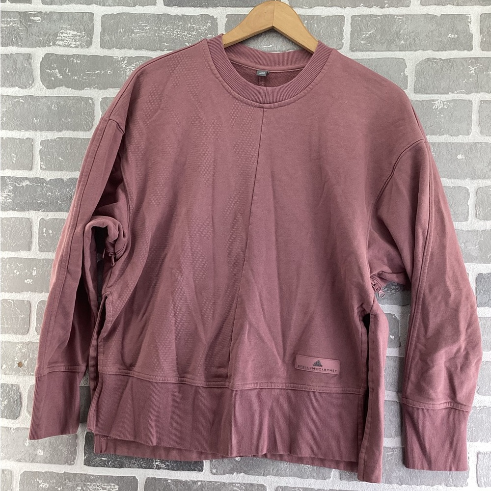 Adidas Stella McCartney‎ mauve Pullover Sweatshirt Size Medium
